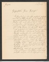 k.k. naturhistorisches Hofmuseum, Intendanzakten 1876-1884 (Hochstetter), Aktenzahl Z.67.B.d/1878, Seite 1